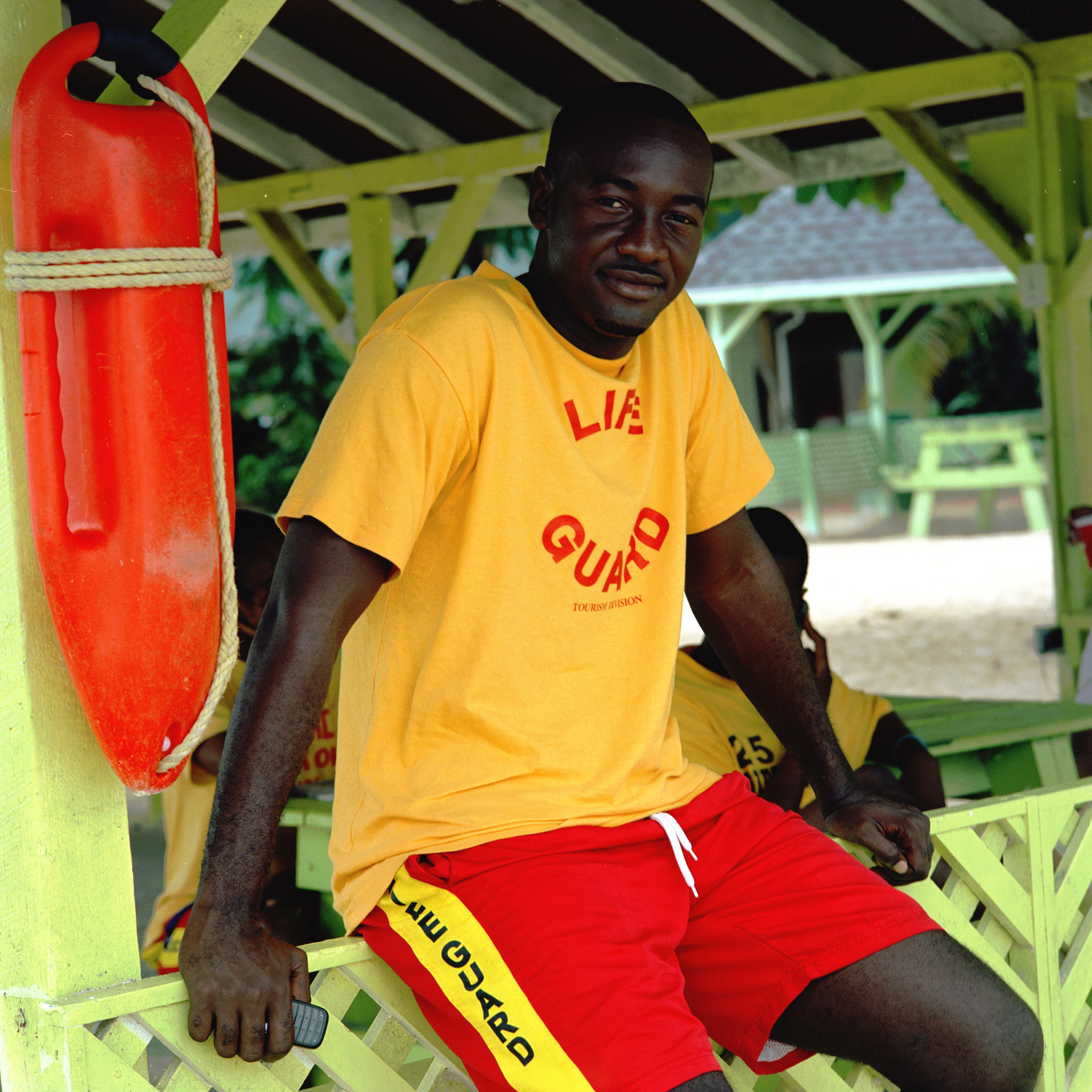 Portrait of Tobogan Lifeguard, Emre by Amelia Shepherd